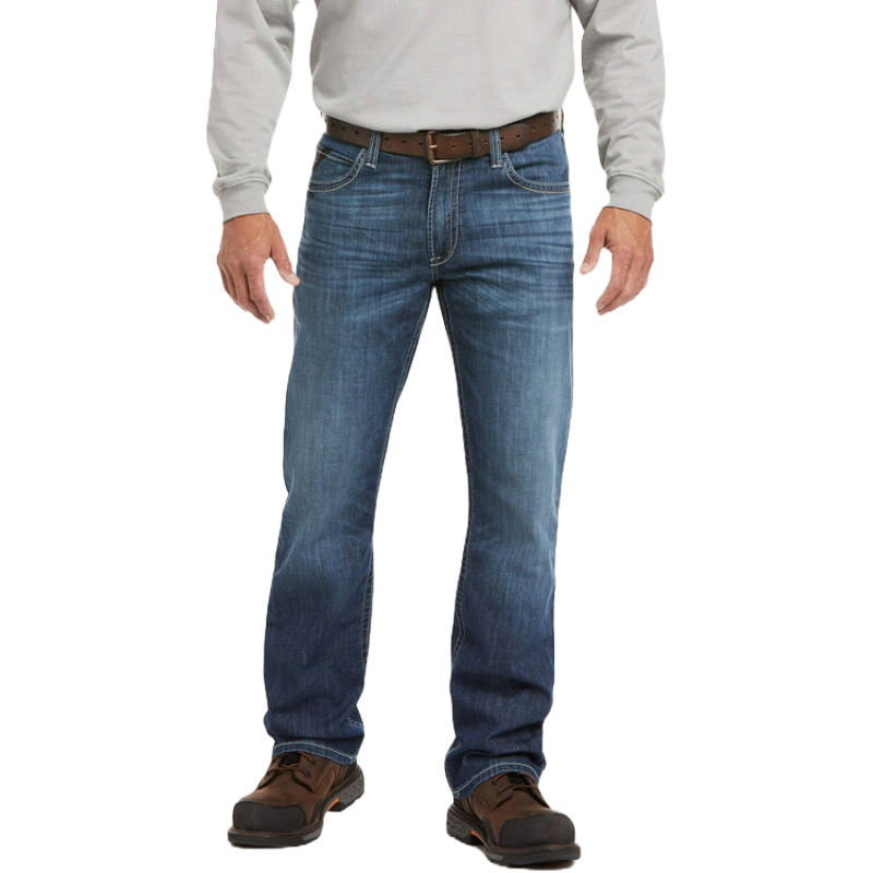 Ariat FR M4 Relaxed Stretch DuraLight Boundary Boot Cut Jean from GME Supply